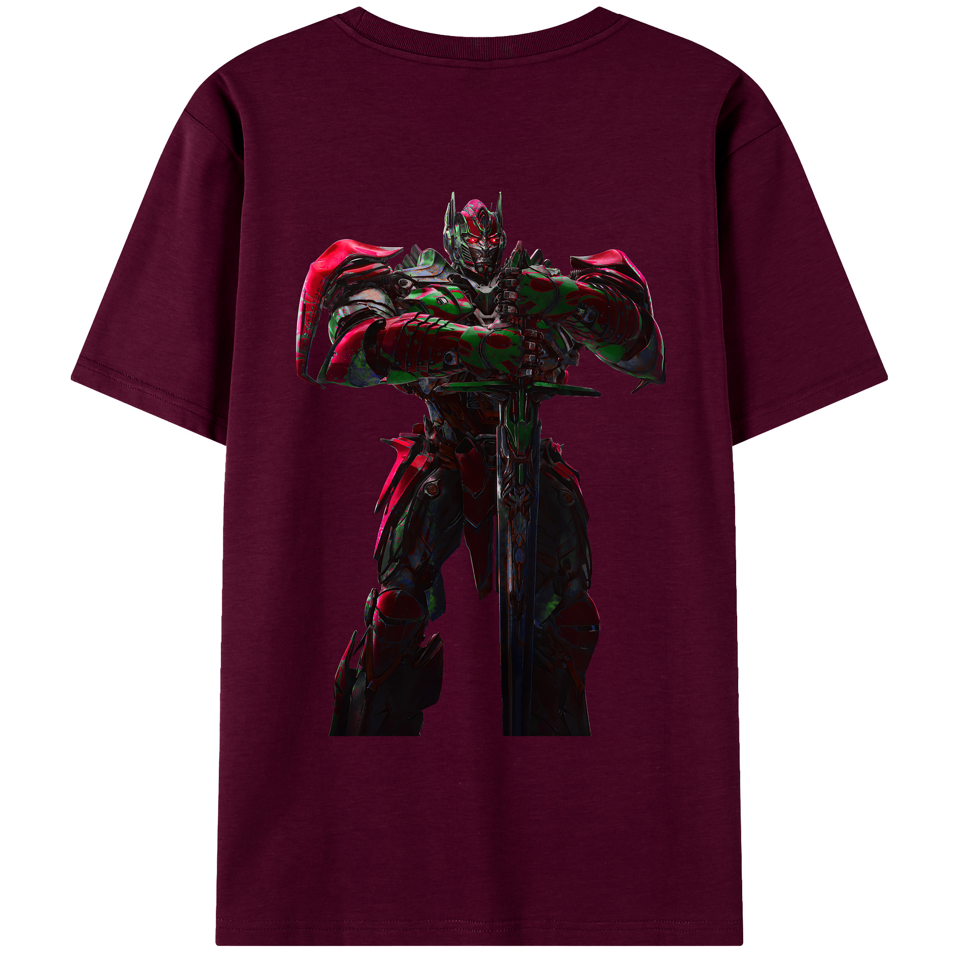 （画像用） Transformers トランスフォーマー レディース半袖Tシャツ(バックプリント)